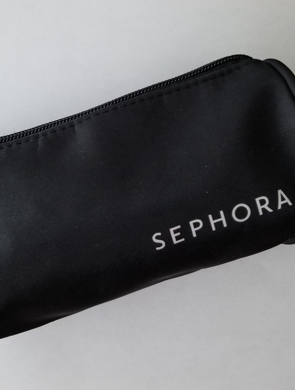 ❗Vintage Sephora Makeup Cosmetics Pouch Nylon Black❗